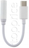 Фото Адаптер USB Type C -> Audio 3.5mm Lapara White (LA-Type-C-Audio-3.5mm)