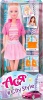 Фото товара Кукла Ася Стиль большого города, блондинка с оранжевой сумочкой 28 см (35123)