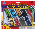 Фото Набор транспорта GW Toys Citi Racer 1:64 10 шт. (92753-10PS)