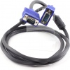 Фото товара Кабель VGA ATcom M/M 1.8м черный с синим DE-15Hd 1080P 3+9 (15261)