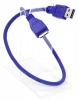 Фото товара Кабель USB3.2 Gen1 AM -> micro-USB PowerPlant 0.5 м (KD00AS1230)