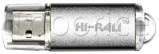 Фото USB флеш накопитель 8GB Hi-Rali Rocket Series Silver (HI-8GBVCSL)