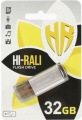 Фото USB флеш накопитель 32GB Hi-Rali Stark Series Silver (HI-32GBSTSL)