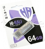 Фото USB флеш накопитель 64GB Hi-Rali Corsair Series Silver (HI-64GB3CORSL)