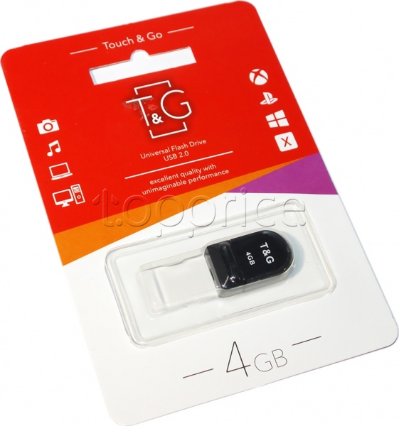 Фото USB флеш накопитель 4GB T&G 010 Shorty Series (TG010-4GB)