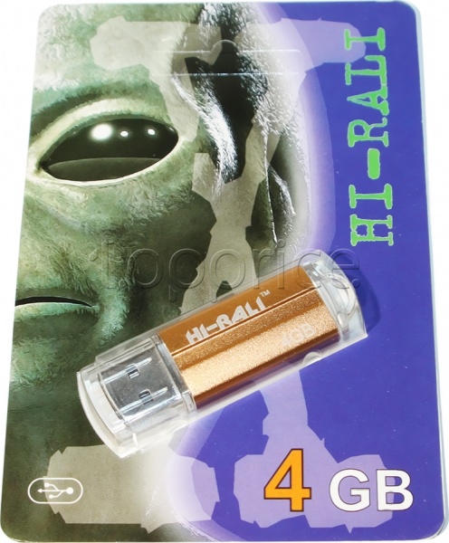 Фото USB флеш накопитель 4GB Hi-Rali Corsair Series Bronze (HI-4GBCORBR)