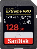 Фото Карта памяти SDXC 128GB SanDisk Extreme Pro C10 UHS-I U3 R170MB/s (SDSDXXY-128G-GN4IN)