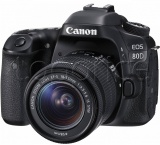 Фото Цифровая фотокамера Canon EOS 80D + 18-55 IS STM (1263C038)