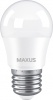 Фото товара Лампа Maxus LED G45 7W 4100K 220V E27 (1-LED-746)