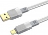 Фото товара Кабель USB -> micro-USB Joyroom Fast Charging S-M360 1m 3A Silver