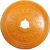 Фото товара Диск для штанги Inter Atletika Plastic 1 кг (ST 520-2)