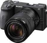 Фото Цифровая фотокамера Sony Alpha 6600 + объектив 18-135 Kit Black (ILCE6600MB.CEC)