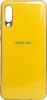 Фото товара Чехол для Samsung Galaxy A70 A705 Original Silicone Joy touch Yellow тех.пак (RL060782)
