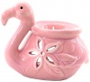 Фото товара Аромалампа Arjuna керамическая Фламинго розовая 12x10x7 см (32955)