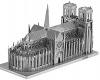 Фото товара Модель Piececool Notre Dame Cathedral Paris Silver (P016-S)