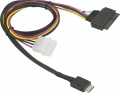 Фото Кабель Supermicro Oculink to PCIE U.2 with Power Cable 0.75m CBL-SAST-1011