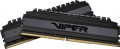 Фото Модуль памяти Patriot DDR4 16GB 2x8GB 3000MHz Viper 4 Blackout (PVB416G300C6K)