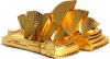 Фото товара Модель Piececool Sydney Opera House Gold (P022-G)