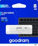 Фото USB флеш накопитель 8GB GoodRam UME2 White (UME2-0080W0R11)
