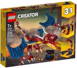 Фото Конструктор LEGO Creator Огненный дракон (31102)