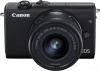Фото товара Цифровая фотокамера Canon EOS M200 + 15-45 IS STM Black (3699C027)