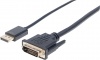Фото товара Кабель DisplayPort -> DVI-D Manhattan M/M 3м (152136)