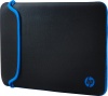 Фото товара Чехол для ноутбука 14" HP Black/Blue Neoprene Sleeve (V5C27AA)