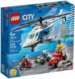 Фото Конструктор LEGO City Police Погоня на полицейском вертолёте (60243)