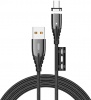 Фото товара Кабель USB AM -> USB Type C Joyroom Magnetic S-M408 1.2m 3A Black