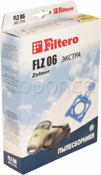 Фото Комплект мешков Filtero FLZ 06 (3) Экстра