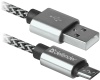 Фото товара Кабель USB2.0 AM -> micro-USB Defender USB08-03T Pro 1 м White (87803)