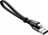 Фото товара Кабель USB -> Lightning Baseus Nimble 0.23 м Black (CALMBJ-B01)