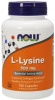 Фото товара L-Лизин Now Foods 500 мг 100 капсул (NF0110)