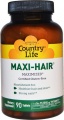 Фото Комплекс Country Life Maxi-Hair для роста и укрепления волос 90 капсул (CLF5029)
