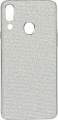 Фото Чехол для Samsung Galaxy A40 A405 Fabric Shine Silver тех.пак (RL060516)