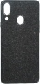 Фото Чехол для Samsung Galaxy A40 A405 Fabric Shine Black тех.пак (RL060515)