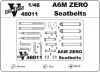 Фото товара Фототравление Vmodels для самолета A6M Zero, ремни безопасности (Vmodels48011)