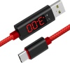 Фото товара Кабель USB AM -> USB Type C Extradigital with LCD 1 м (KBU1735)