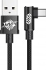 Фото товара Кабель USB AM -> USB Type C Baseus MVP Elbow 1 м Black (CATMVP-A01)