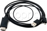 Фото Кабель MHL Micro-USB -> HDMI+USB Extradigital 1.8 м (KBV1683)