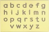 Фото товара Игрушка обучающая Viga Toys Магнитные буквы Строчные (50858)