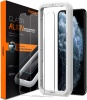Фото товара Защитное стекло для iPhone 11 Pro/XS/X Spigen AlignMaster Glas.tR 2 pack (AGL00109)