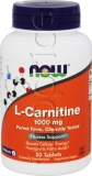Фото L-Карнитин Now Foods 1000 мг 50 таб (NF0067)