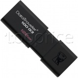 Фото USB флеш накопитель 128GB Kingston DataTraveler 100G3 Black (DT100G3/128GB)