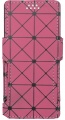 Фото Чехол для смартфона 6.2" SC 18:9 RHOMB with magnet Pink тех.пак (RL062088)