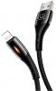 Фото товара Кабель USB -> Lightning Usams US-SJ303 U-Tone 1.2 м Black (SJ303USB01)