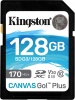 Фото товара Карта памяти SDXC 128GB Kingston Canvas Go! Plus C10 UHS-I U3 A2 (SDG3/128GB)