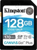 Фото Карта памяти SDXC 128GB Kingston Canvas Go! Plus C10 UHS-I U3 A2 (SDG3/128GB)