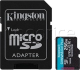 Фото Карта памяти micro SDXC 256GB Kingston Canvas Go! Plus C10 UHS-I U3 A2 (SDCG3/256GB)