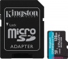Фото товара Карта памяти micro SDXC 128GB Kingston Canvas Go! Plus C10 UHS-I U3 A2 (SDCG3/128GB)